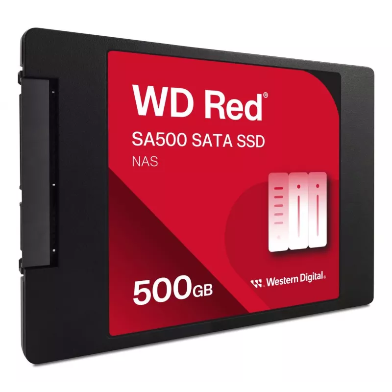 WESTERN DIGITAL SSD - WD Red SA500 - 500 GB - SATA 6 Gbit/s - 2,5 Zoll