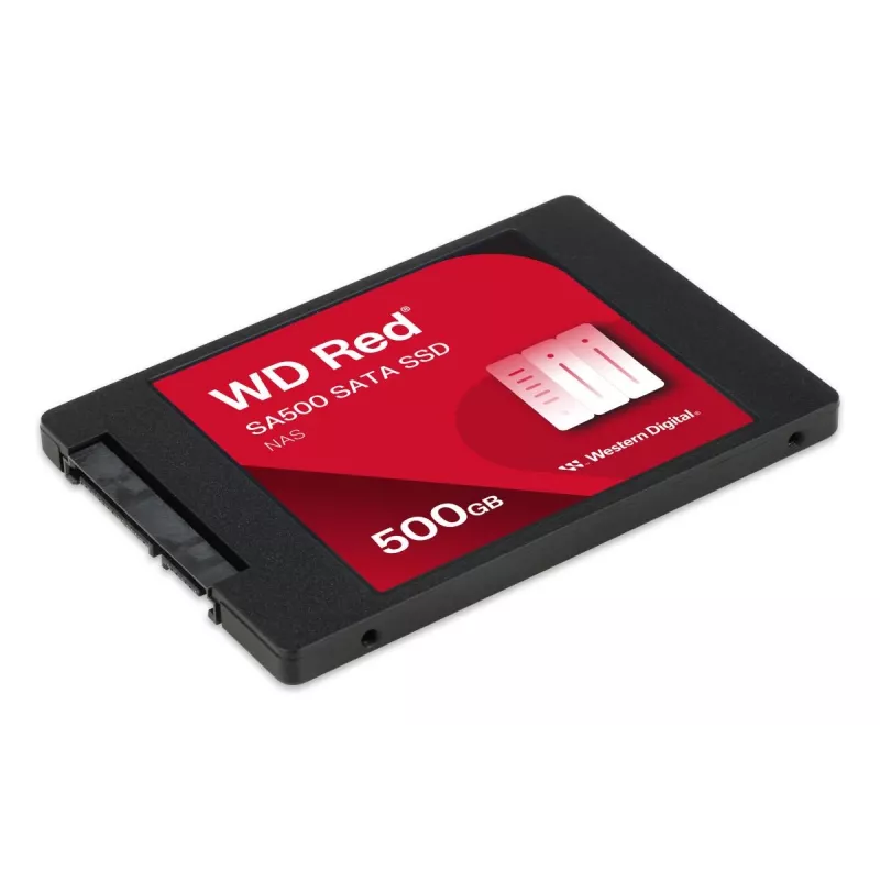 WESTERN DIGITAL SSD - WD Red SA500 - 500 GB - SATA 6 Gbit/s - 2,5 Zoll