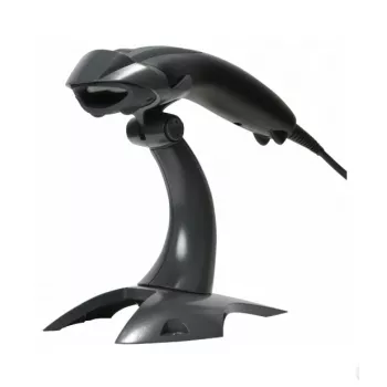 HONEYWELL Barcode Scanner Voyager 1200g USB Kit - Includes Schwarz Scanner 1200g & Rigid Presentation Stand & Coiled USB Type A Kabel 3m