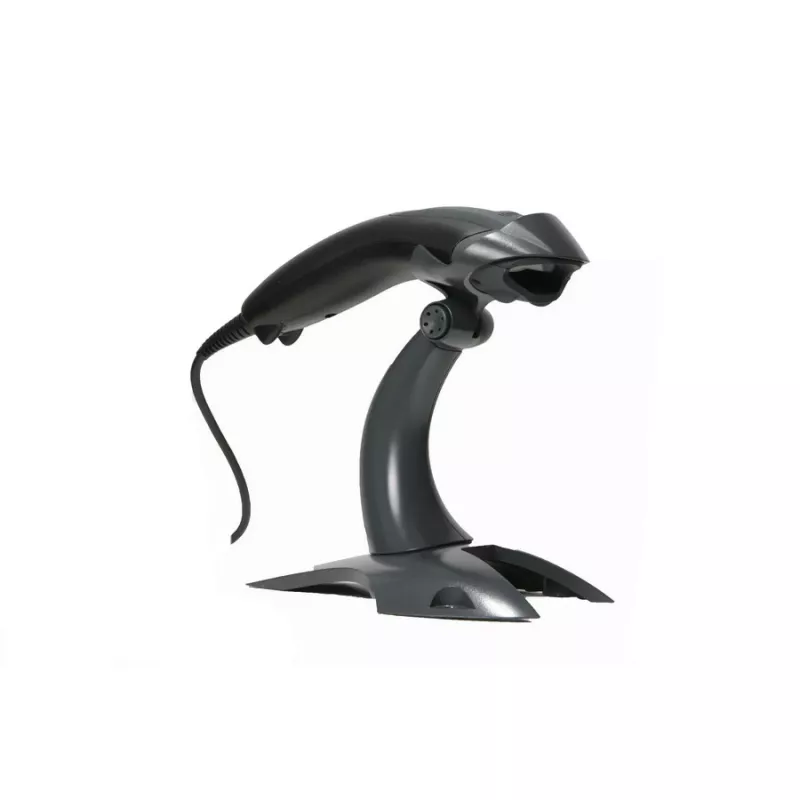 HONEYWELL Barcode Scanner Voyager 1200g USB Kit - Includes Schwarz Scanner 1200g & Rigid Presentation Stand & Coiled USB Type A Kabel 3m