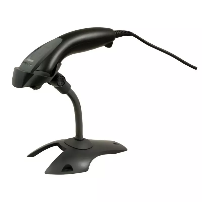 HONEYWELL Barcode Scanner Voyager 1200g USB Kit - Includes Schwarz Scanner 1200g & Rigid Presentation Stand & Coiled USB Type A Kabel 3m