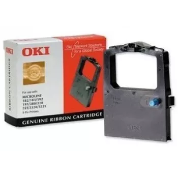OKI Farbband Schwarz Nylon (09002303)