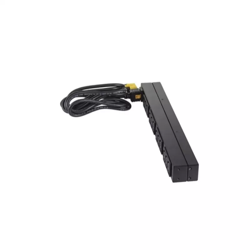 APC NetShelter Basic Rack PDU, 1U, 1PH, 3,7kW 230V 16A oder 3,3kW 208V 16A, x12 C13-Ausgänge, C20-Kabel