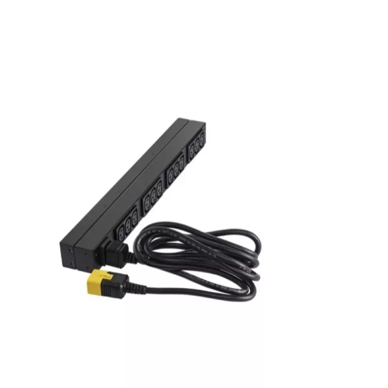 APC NetShelter Basic Rack PDU, 1U, 1PH, 3,7kW 230V 16A oder 3,3kW 208V 16A, x12 C13-Ausgänge, C20-Kabel