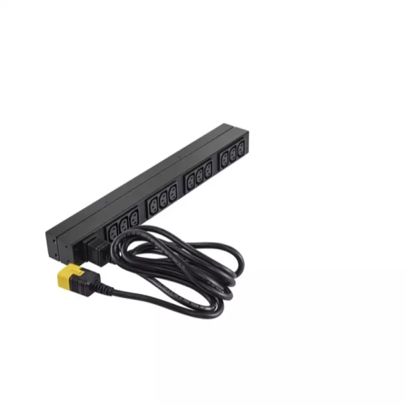 APC NetShelter Basic Rack PDU, 1U, 1PH, 3,7kW 230V 16A oder 3,3kW 208V 16A, x12 C13-Ausgänge, C20-Kabel