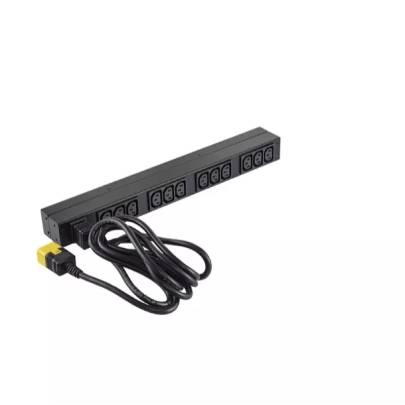 APC NetShelter Basic Rack PDU, 1U, 1PH, 3,7kW 230V 16A oder 3,3kW 208V 16A, x12 C13-Ausgänge, C20-Kabel