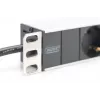 DIGITUS 1U Aluminium-PDU, montagefähig im Rack Nennleistung: 16A, 4000W, 250VAC 50/60Hz, 8x Schutz-Steckdosen