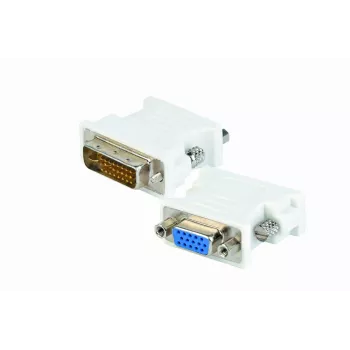 GEMBIRD Adapter DVI-A Stecker auf VGA 15-Pin HD (3 Reihen) Buchse