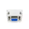 GEMBIRD Adapter DVI-A Stecker auf VGA 15-Pin HD (3 Reihen) Buchse