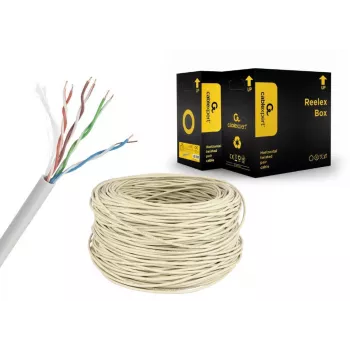 GEMBIRD Netzwerkkabel – Cat 5e – UTP – 304 m – Grau
