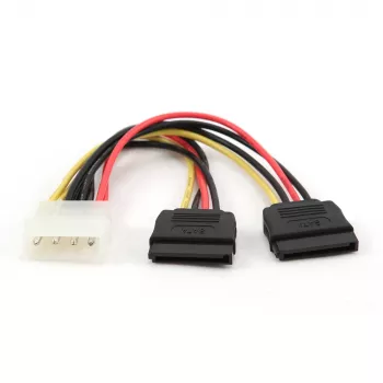 GEMBIRD Stromkabel 15 cm 2x SATA / Bulk-Packung (cc-sata-psy)