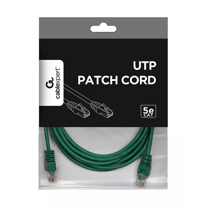 GEMBIRD Patchkabel - CAT5e - UTP - 2m - Grün