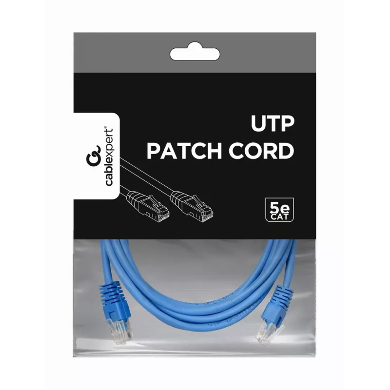 GEMBIRD Patchkabel - Cat 5e - UTP - 3 m - blau