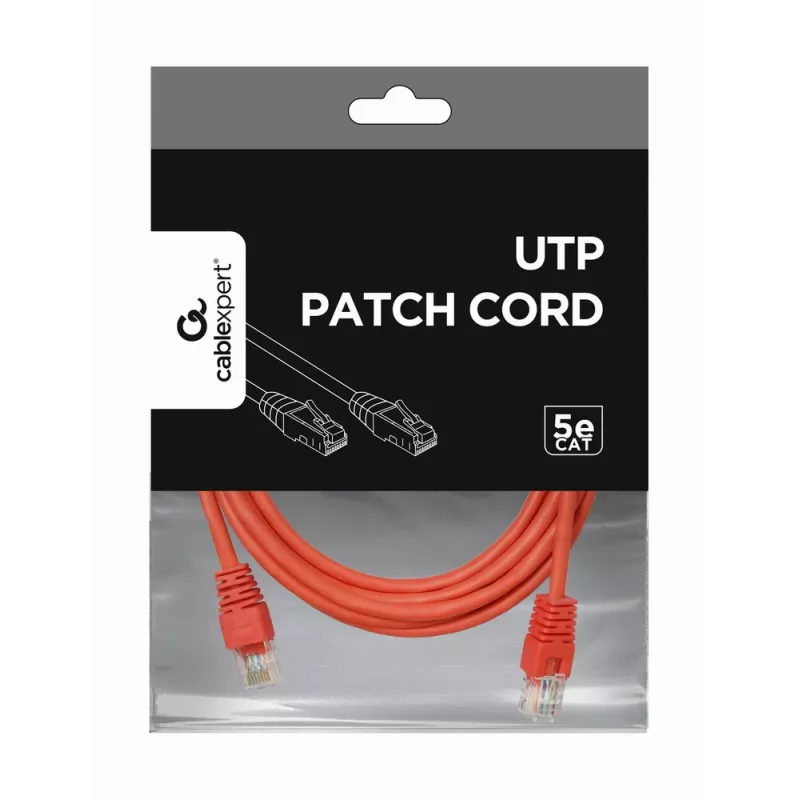 GEMBIRD Patchkabel - Cat 5e - UTP - 3m - Rot