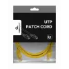 GEMBIRD Patchkabel - Cat 5e - UTP - 3m - gelb