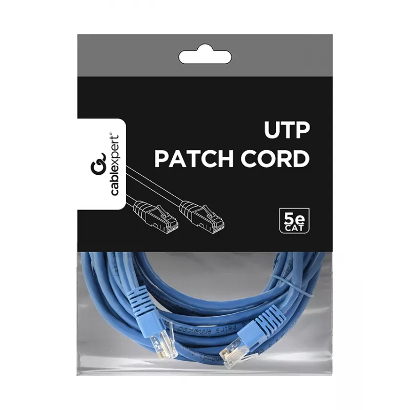GEMBIRD Patchkabel - Cat 5e - UTP - 5 m - blau