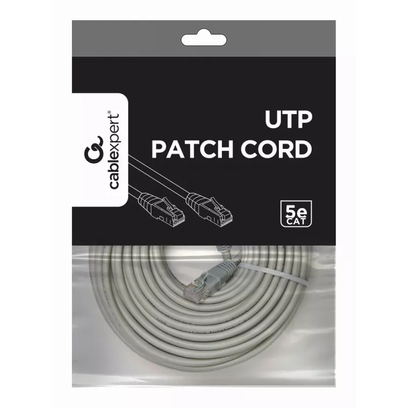 GEMBIRD Patchkabel – Cat 5e – UTP – 15 m – Grau