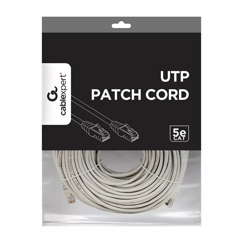 GEMBIRD Patchkabel – Cat 5e – UTP – 50 m – Grau