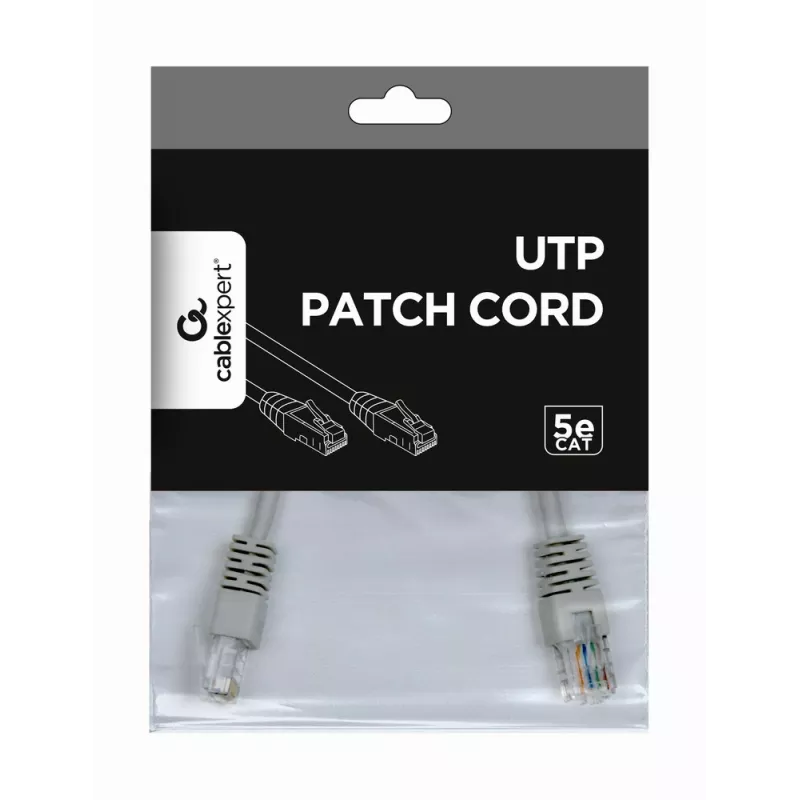 GEMBIRD Patchkabel - Cat 5e - UTP - 25 cm - Grau