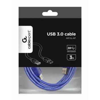 GEMBIRD USB 3.0 Verlängerungskabel 3m