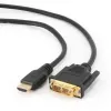 GEMBIRD HDMI zu DVI Stecker-Stecker Kabel mit vergoldeten Steckern 2,0 m Bulk-Verpackung