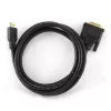 GEMBIRD HDMI zu DVI Stecker-Stecker Kabel mit vergoldeten Steckern 2,0 m Bulk-Verpackung