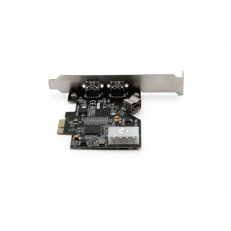 DIGITUS IEEE 1394b Schnittstellenkarte, PCIe 3 Port, 2x9-pol extern + 1x9-pol intern
