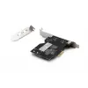 DIGITUS IEEE 1394b Schnittstellenkarte, PCIe 3 Port, 2x9-pol extern + 1x9-pol intern