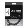 GEMBIRD USB 2.0 A-Stecker / B-Stecker Kabel 3 m (10 ft) – Schwarz / Bulk-Verpackung (ccp-USB2-ambm-10)