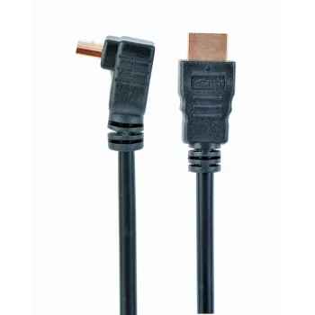 GEMBIRD Hochgeschwindigkeits-HDMI-Kabel mit Ethernet, 90 Grad nach oben abgewinkelter Stecker, 3 m