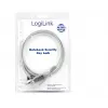 Notebook-Sicherheitsschloss LogiLink NBS002 Kombi-Kabelschloss 1,5 m