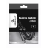 Toslink Audiokabel Gembird CC-OPT-1M Schwarz 1m