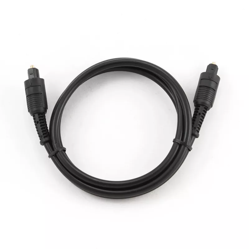 Toslink Audiokabel Gembird CC-OPT-1M Schwarz 1m