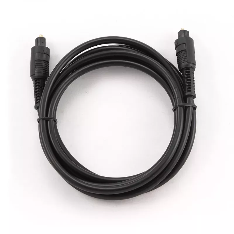Audiokabel, Gembird Toslink, 2 m, Schwarz, Stecker-Stecker