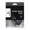 Audiokabel, Gembird Toslink, 2 m, Schwarz, Stecker-Stecker