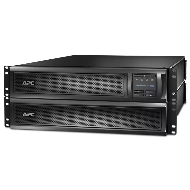 APC Smart-UPS X SMX3000RMHV2UNC - 3000VA, 8x C13, 1x C19 Ausgang, USB, erweiterbare Laufzeit, NMC