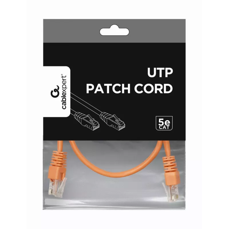 GEMBIRD Patchkabel - Cat 5e - UTP - 50 cm - Orange