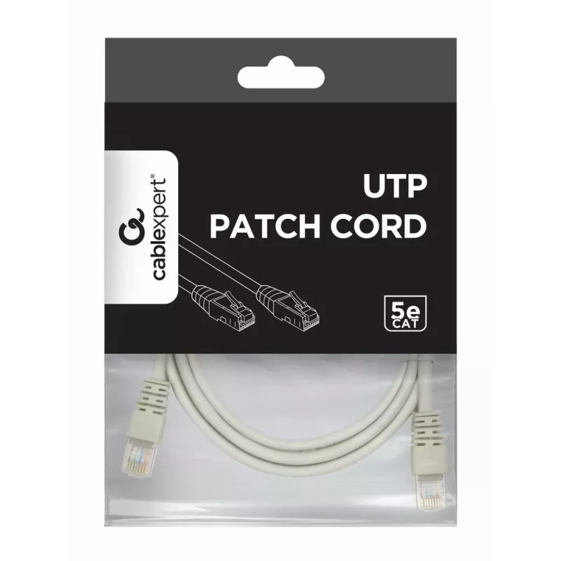 GEMBIRD Patchkabel - Cat 5e - UTP - 1,5 m - Grau