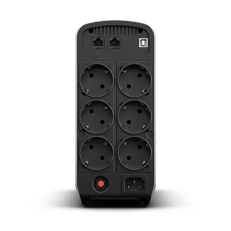 Uninterruptible Power Supply CYBERPOWER CP900EPFCLCD — 0.9 kVA (540 W), 6 AC outlets, LCD, Pure sine, Tower