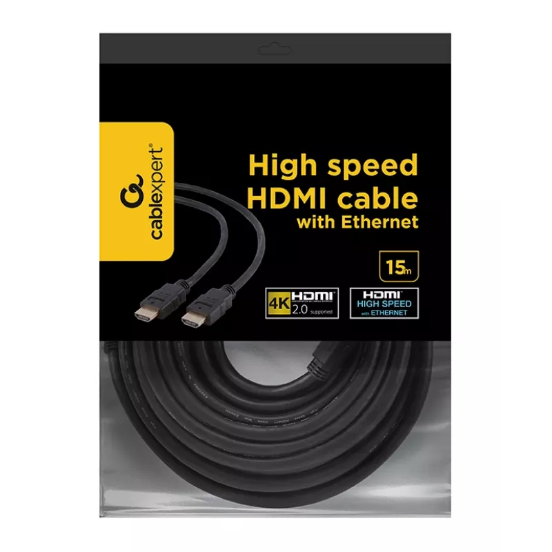 GEMBIRD HDMI V.1.4 Male-male Cable/ 15m Bulk Package (CC-HDMI4-15M)