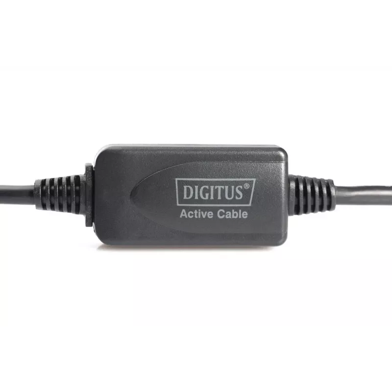 DIGITUS USB 2.0 Repeater-Kabel USB A Stecker / A Buchse 10m (DA-73100-1)