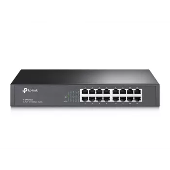 TP-Link TL-SF1016DS Netzwerk-Switch Unmanaged Fast Ethernet (10/100) 1U Schwarz