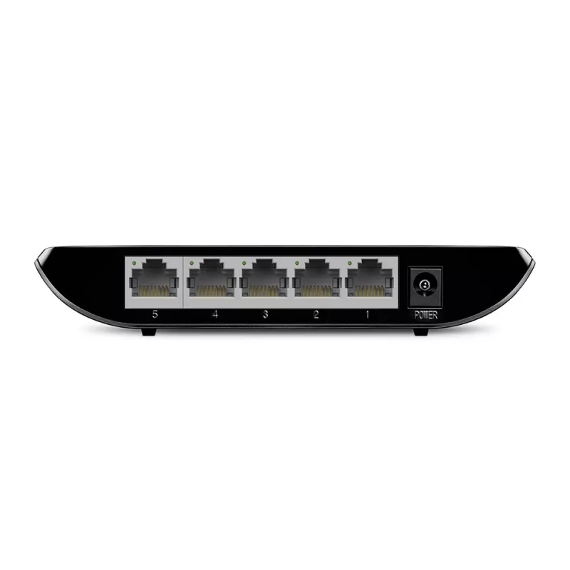 TP-Link 5-Port Gigabit Desktop Network Switch, Unmanaged, Gigabit Ethernet (10/100/1000), Vollduplex