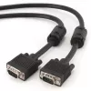 GEMBIRD Premium VGA HD15M/HD15M Dual-Shielded mit 2*Ferritkern 2,0 m Kabel / Schwarz