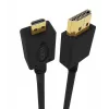 GEMBIRD HDMI-Stecker auf Micro-D-Stecker Kabel mit vergoldeten Steckern 2,0 m schwarz