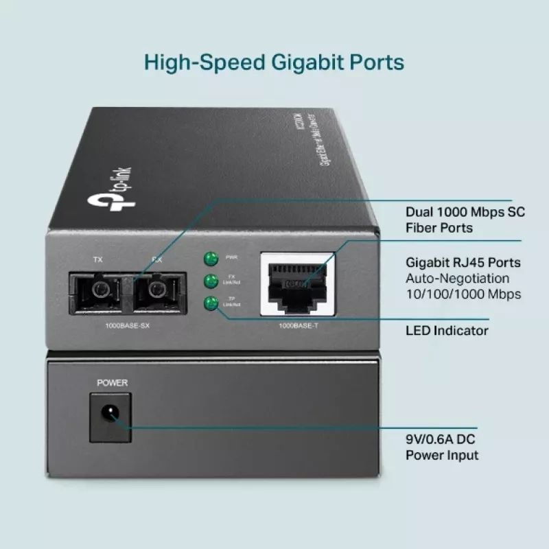 TP-Link Gigabit Multimode-Medienkonverter