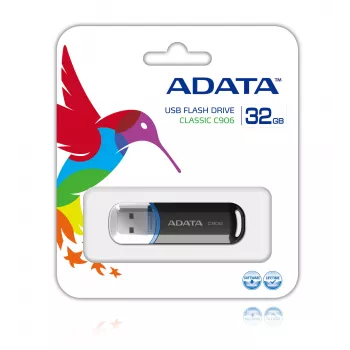 ADATA 32GB C906 USB-Flash-Laufwerk USB Typ-A 2.0 Schwarz