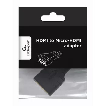 HDMI-auf-Micro-HDMI-Kabel Gembird A-HDMI-FD Schwarz