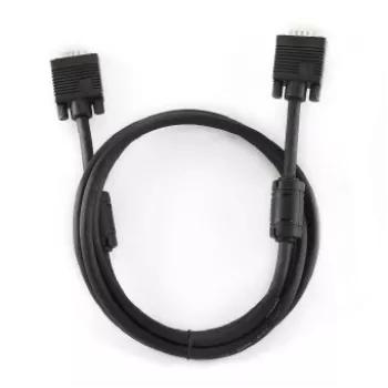 GEMBIRD Premium VGA HD15M/HD15M Dual-Shielded mit 2 Ferritkernen 10m Kabel/ Schwarz