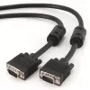 GEMBIRD Premium VGA HD15M/HD15M Dual-Shielded mit 2 Ferritkernen 10m Kabel/ Schwarz